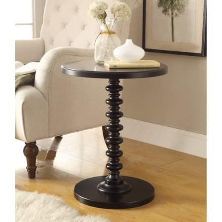 Newboti Furniture Acton Black Finish Accent Table BN.3443