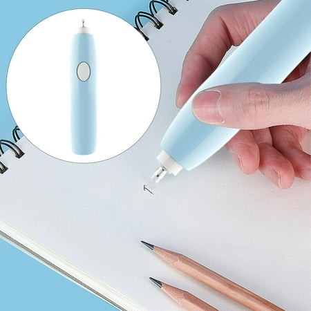 Toolix Office&Craft&Stationery Electric Eraser Single Card 72 Cards/Box 8306 Blue + White