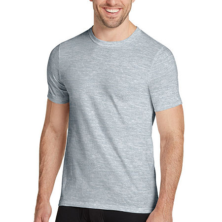 Big & Tall Jockey 2-pack Classic Crewneck Tees, Men's, Size: XL, Light Grey
