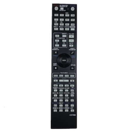 Remote Control for AXD7591 7613 7666 7668 Theater Receiver Quick Battery Installation Easy Operating