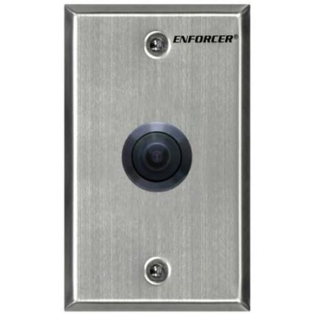 Seco-Larm Enforcer Wall-Plate Camera, 550TV, 1.5mm, 170 Degree View (EV-5105-N1SQ)