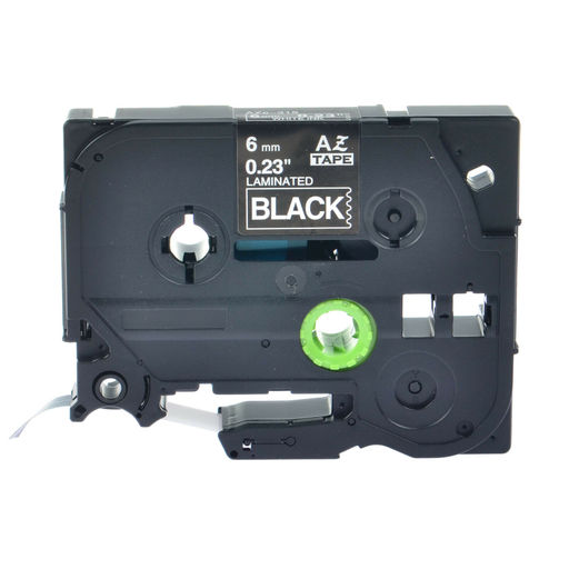 TZ315 TZe315 White on Black Label Tape for Brother P-Touch PT-1010R 1/4