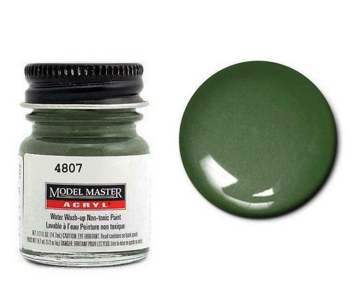 Model Master ACRYL 4807 Semi-Gloss Russian Armor Green AR00112 Acrylic 1/2 Oz