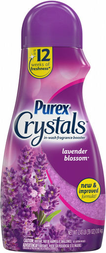 Purex Crystals in-Wash Fragrance and Scent Booster, Lavender Blossom, 39 Ounce