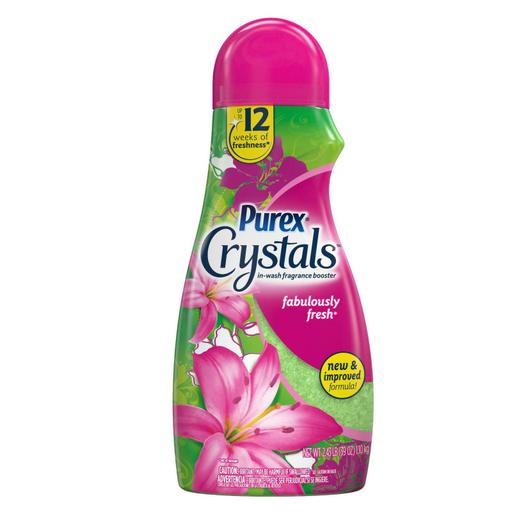 Purex Crystals in-Wash Fragrance and Scent Booster Fabulously Fresh 39 Ounce