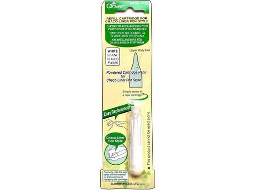 Clover Clo4722 Chaco Liner Pen Style Refill White