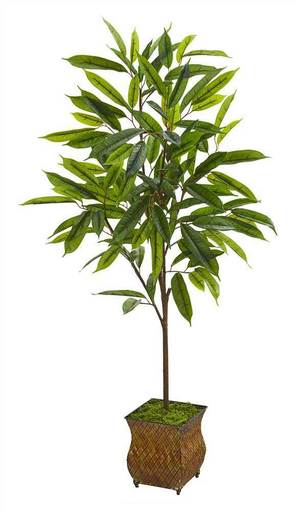 50 in. Ficus Artificial Plant in Green [ID 4001676]