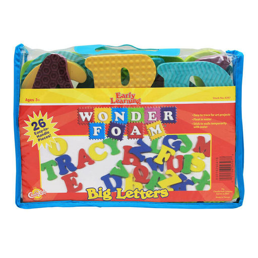 Creativity Street Wonderfoam Big Letters