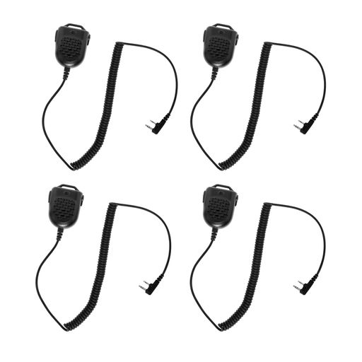 4 Pk Mini High Quality Speaker Mic for Kenwood TK-2360 TK-3360 TK-2312 TK-3312