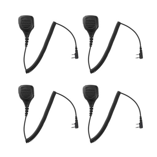 4 Pk Handhold Speaker Mic for Kenwood TK-2312 TK-3312 for Communications