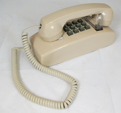 Cortelco ITT-2554-MD-as 255444-VBA-20MD Value Line Traditional Wall Phone Ash