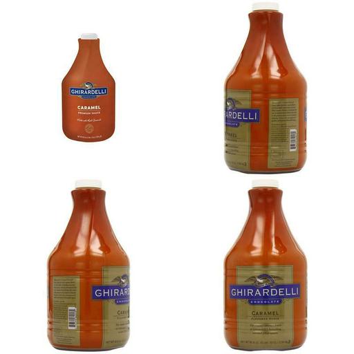 Ghirardelli Chocolate Flavored Sauce, Creamy Caramel, 90.4-Ounce