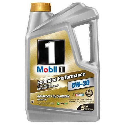 (3 Pack) Mobil 1 5W-30 Extended Performance Full Synthetic Motor Oil, 5 Qt.