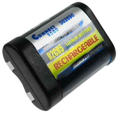 Ersatzakku - 2Cr5 - 6 Volt 500mAh Li-Ion