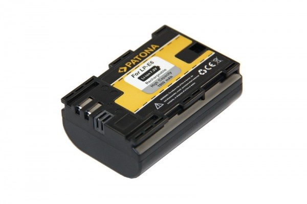 PATONA Pro Canon LP-E6 1300mAh Li-Ion