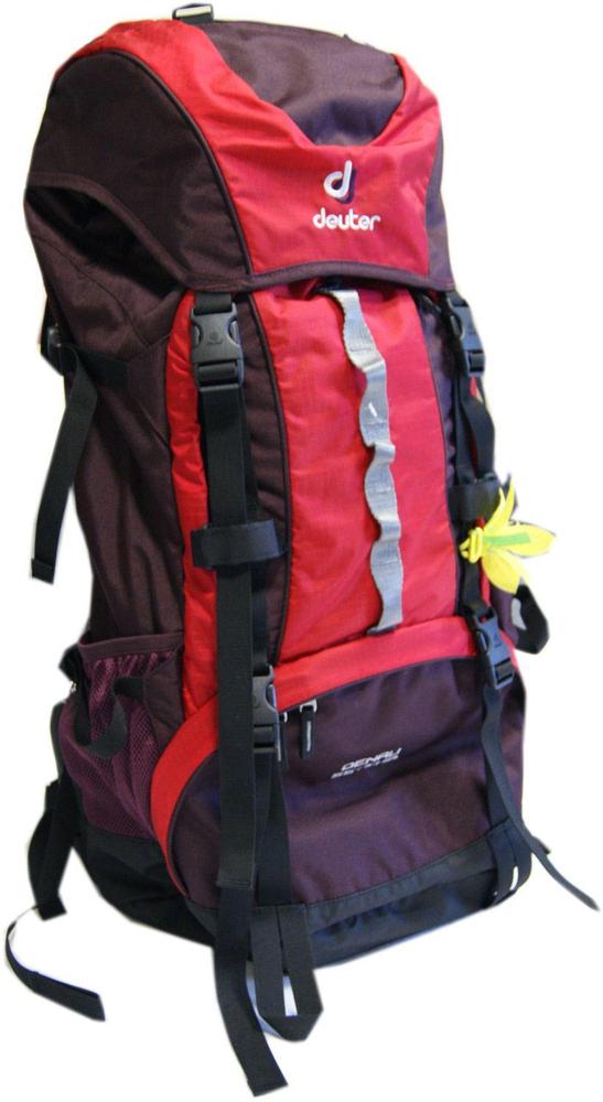 Deuter Denali 55+10 SL Damenrucksack (Farbe: 5513 Fire/aubergine)