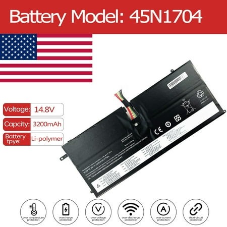45N1070 45N1071 Battery for Lenovo ThinkPad X1 Carbon 1st Gen 4ICP4/51/95 X1C Carbon 3443 3444 3448 3463 3462 Carbone 3460-23U 3460-25U X1C Carbon 344