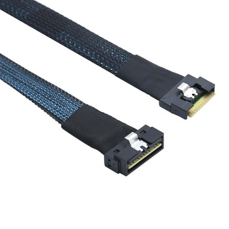 For PCI-E SAS 4.0 LP Low Profile SFF-8654 8i 74pin to SFF-8654 74Pin Server High-speed Internal Connection Cable