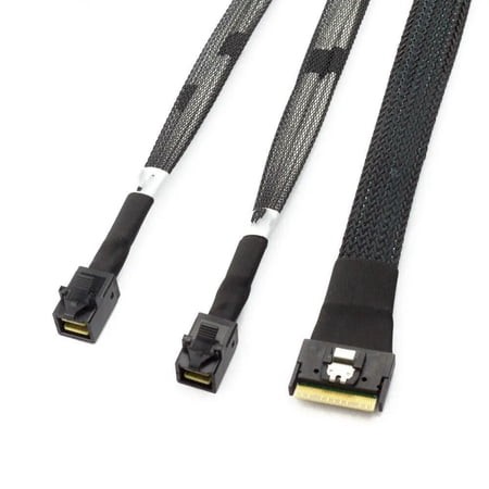 For MINI SFF-8654 8i 4.0 to 2X SAS HD SFF-8643 Server Connection Cable