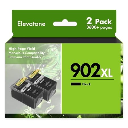 902XL 902 Ink Cartridges Compatible for 902 902XL 2 Pack for OfficeJet Pro 6978 6968 6970 6971 6974 6975 6979 6960 6961 6963 6964 6965 6966 6950 902 X