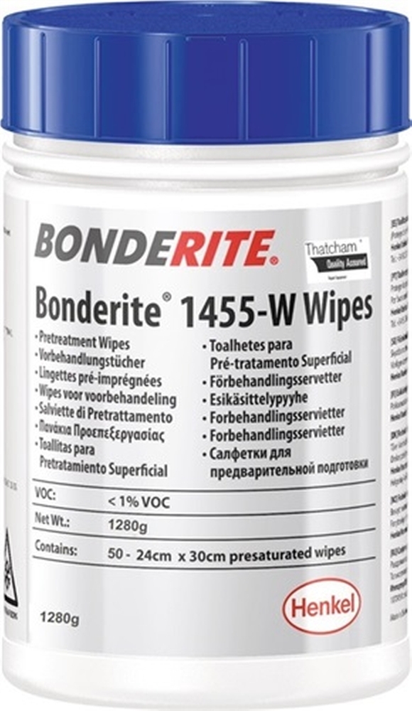 Bonderite Korrosionsschutztücher M-Nt 1455-W 50 Tücher in Dose
