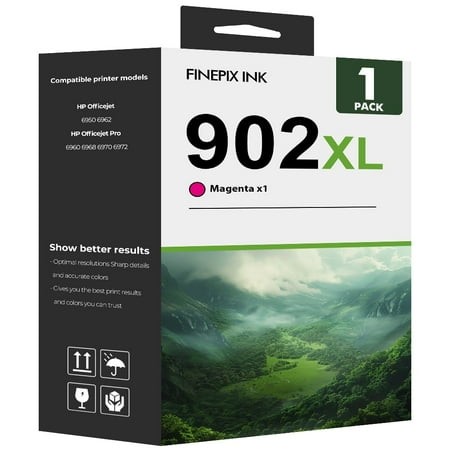 902XL Ink Cartridge Compatible for HP 902 902XL Color Printer Ink for OfficeJet Pro 6978 6968 6970 6971 6974 6975 6979 6960 6961 6963 6964 6965 6966 6
