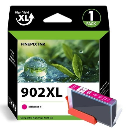 902 902XL Ink Cartridge Compatible for HP 902 902XL 1 Pack Color Printer Ink for OfficeJet Pro 6978 6968 6970 6971 6974 6975 6979 6960 6961 6963 6964 