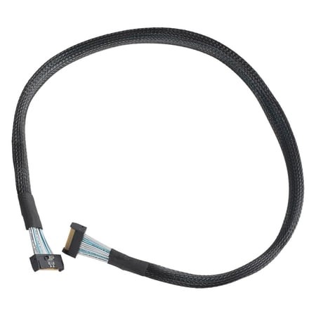 YIGSECU Professional 8i 74P Male to 2xSFF 8654 4I Male Cable 74Pin Targets Cable Replacement 50cm/70cm