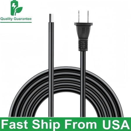 10ft UL Listed 18AWG AC Power Cord Cable Compatible with Black and Decker 5072 5072K 5075 5075K Hammer Drill