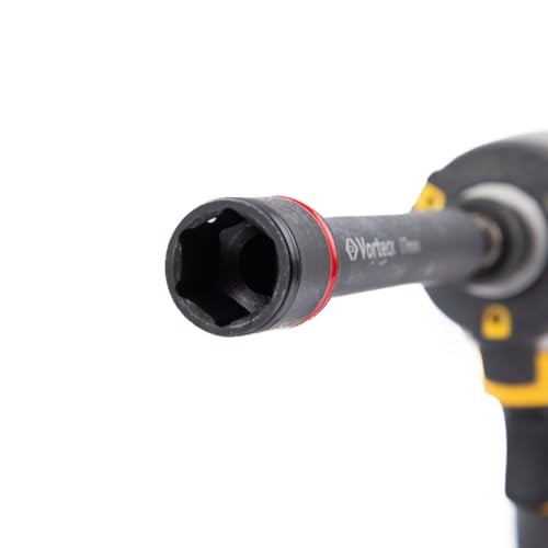C.K Tools Vorteck Extra Deep 17mm Nut and Bolt Driver, 152mm Long Reach with 100mm Pass Through Depth, 1/4 Inch Hex Quick Lock Shank, 50BV30 Steel Imp thumbnail