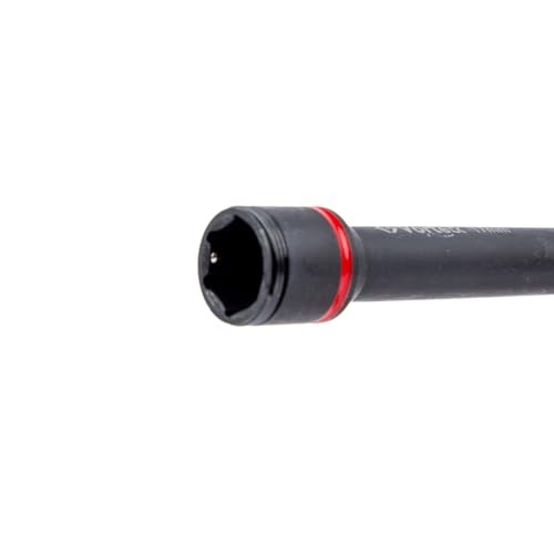 C.K Tools Vorteck Extra Deep 17mm Nut and Bolt Driver, 152mm Long Reach with 100mm Pass Through Depth, 1/4 Inch Hex Quick Lock Shank, 50BV30 Steel Imp thumbnail