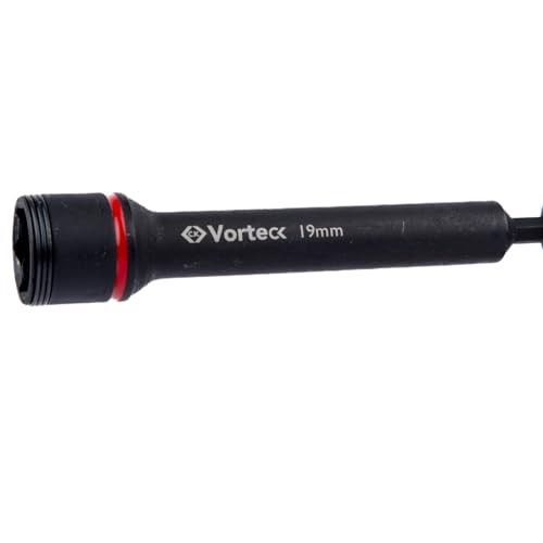 C.K Tools Vorteck Extra Deep 19mm Nut and Bolt Driver, 152mm Long Reach with 100mm Pass Through Depth, 1/4 Inch Hex Quick Lock Shank, 50BV30 Steel Imp thumbnail