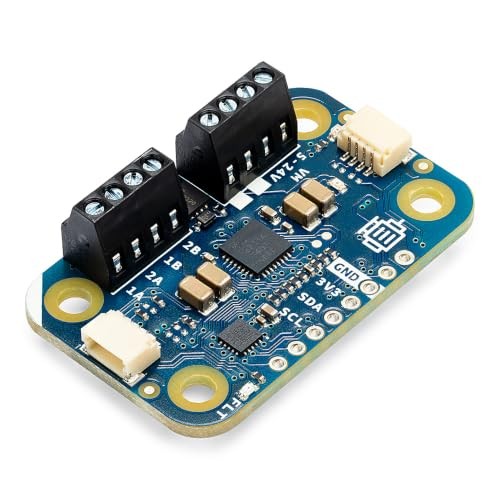 Arduino Modulino Motors [ABX00114] - Beginner-Friendly Node to Start Driving Robots and Control Automated Mechanisms Today | No Messy Wiring | Plug-an
