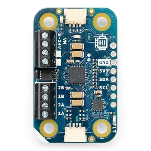 Arduino Modulino Motors [ABX00114] - Beginner-Friendly Node to Start Driving Robots and Control Automated Mechanisms Today | No Messy Wiring | Plug-an thumbnail