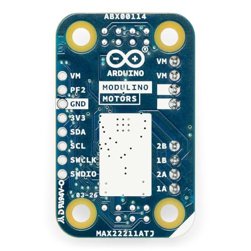 Arduino Modulino Motors [ABX00114] - Beginner-Friendly Node to Start Driving Robots and Control Automated Mechanisms Today | No Messy Wiring | Plug-an thumbnail