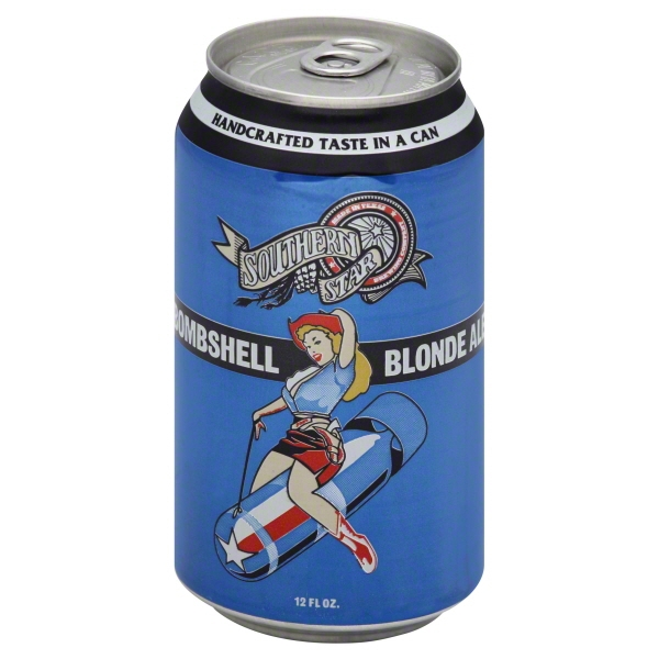 Southern Star Bombshell Blonde Ale, 6 Pack, 12 Fl Oz Cans