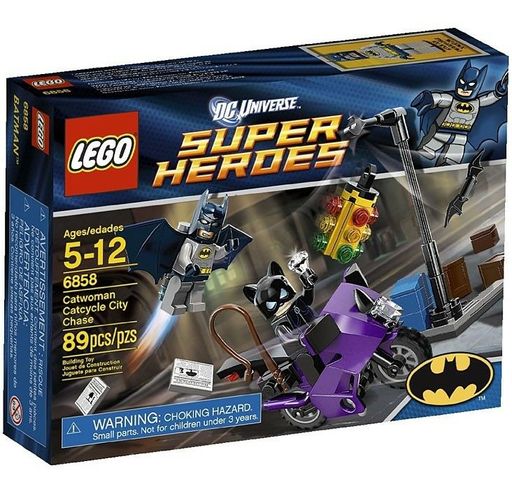 LEGO DC Universe Super Heroes Catwoman Catcycle City Chase Set #6858