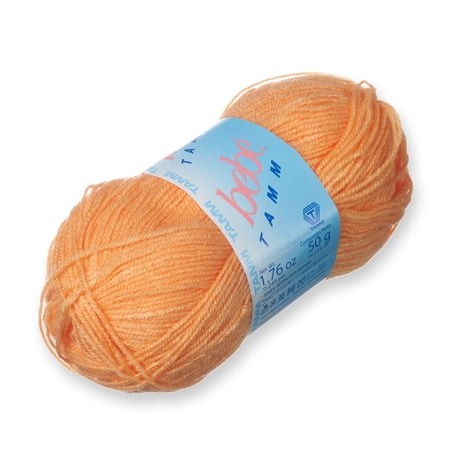 BEBE TAMM [50grs] - Soft Yarn for Baby Clothes and Blankets: Light Pumpkin 2723
