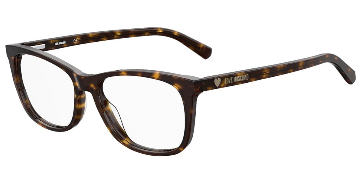 Moschino Love MOL557 086 Men's Glasses Tortoiseshell Size 54 - Free Lenses - Blue Light Block Available