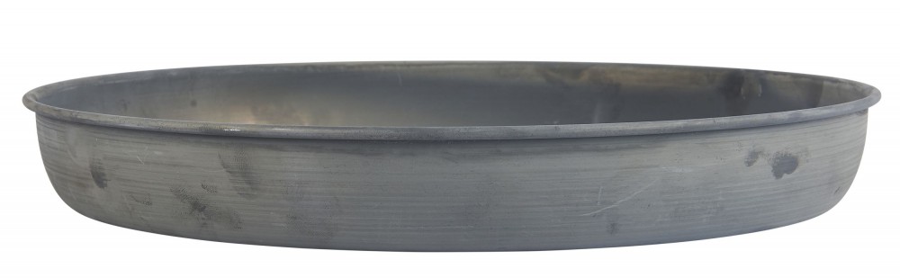 Ib Laursen - Metall- Tablett Untersetzer Schale Rund Ø 30cm (5796-18) Vintage