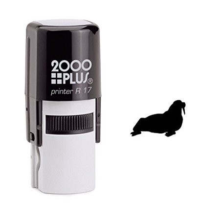StampExpression - Walrus Self Inking Rubber Stamp - Black Ink (W-6249)