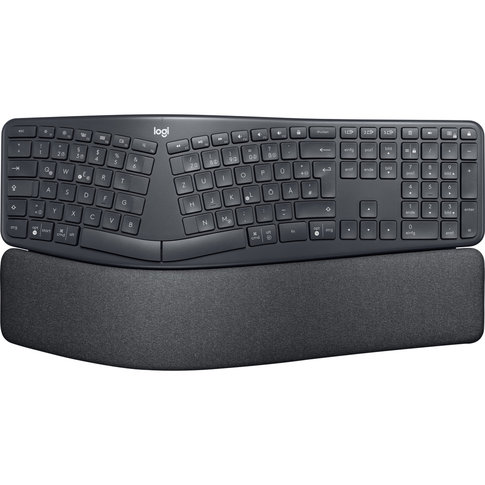 Logitech ERGO K860 Wireless Split Keyboard in Graphite