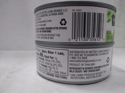 Tuna, Chunk Light in Water thumbnail
