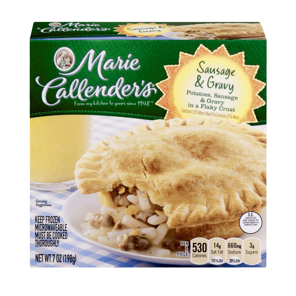 Potatoes, Sausage & Gravy in a Flaky Crust