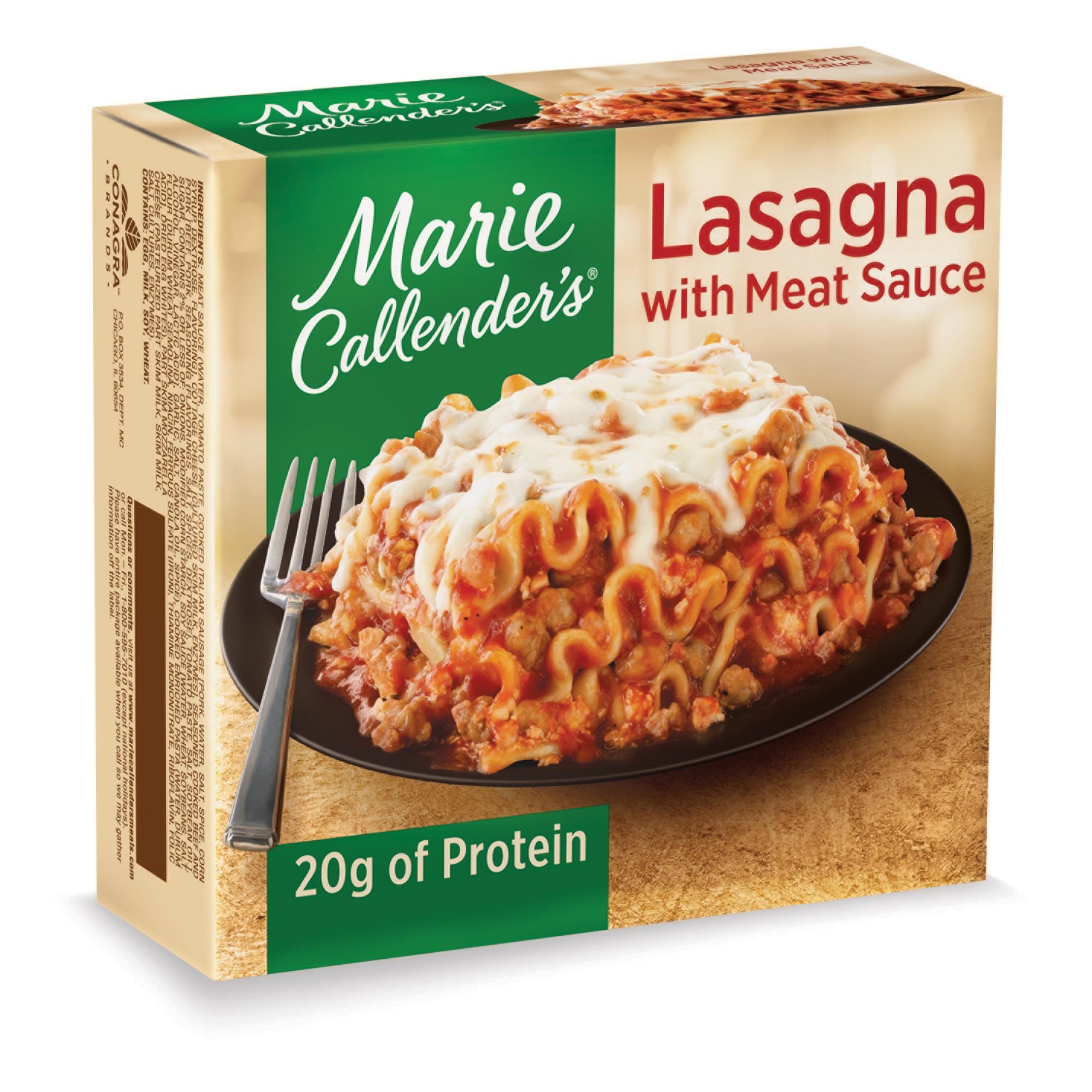 Freshly Made Lasagna Layered with a Rich Tomato Meat Sauce and Topped with Real Mozzarella Cheese Meal, Lasagna with Meat Sauce