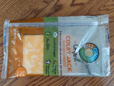Organic Colby Jack Sliced Cheese