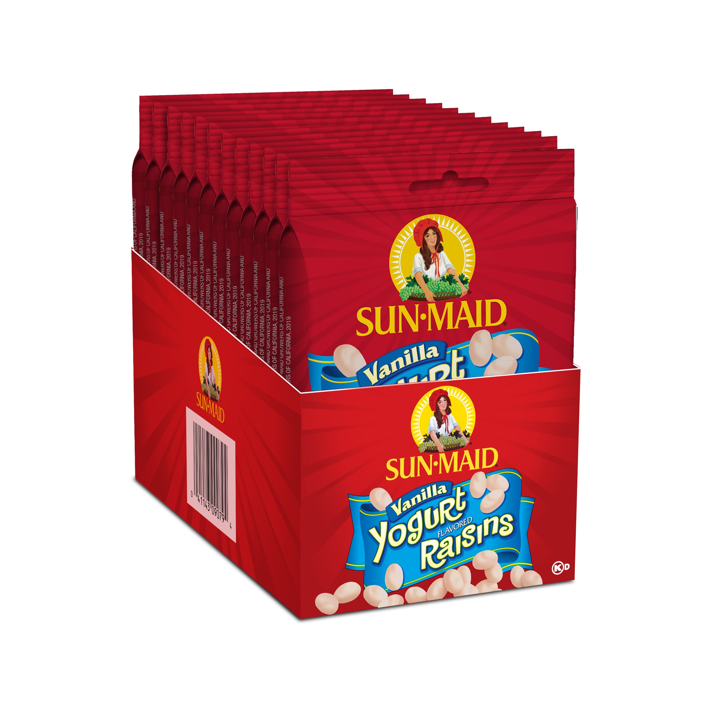 Vanilla Flavored Yogurt Raisins