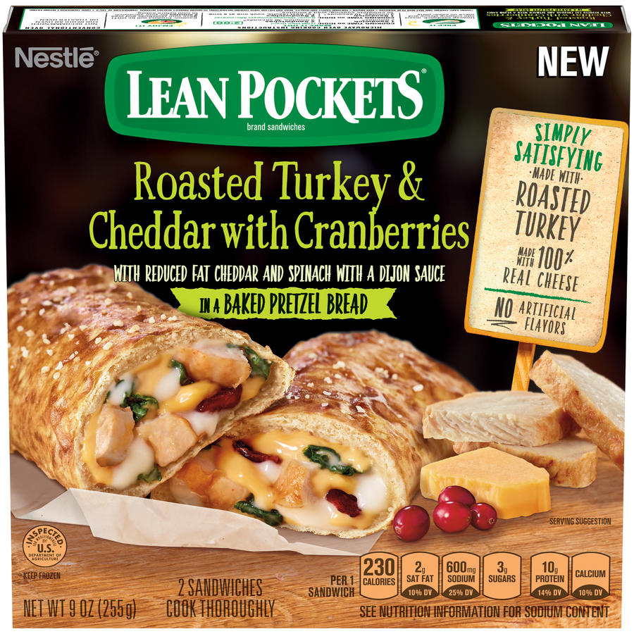ROASTED TURKEY & CHEDDAR WITH CRANBERRIES WITH REDUCED FAT CHEDDAR AND SPINACH WITH A DIJON SAUCE IN A BAKED PRETZEL BREAD SANDWICHES, ROASTED TURKEY & CHEDDAR WITH CRANBERRIES