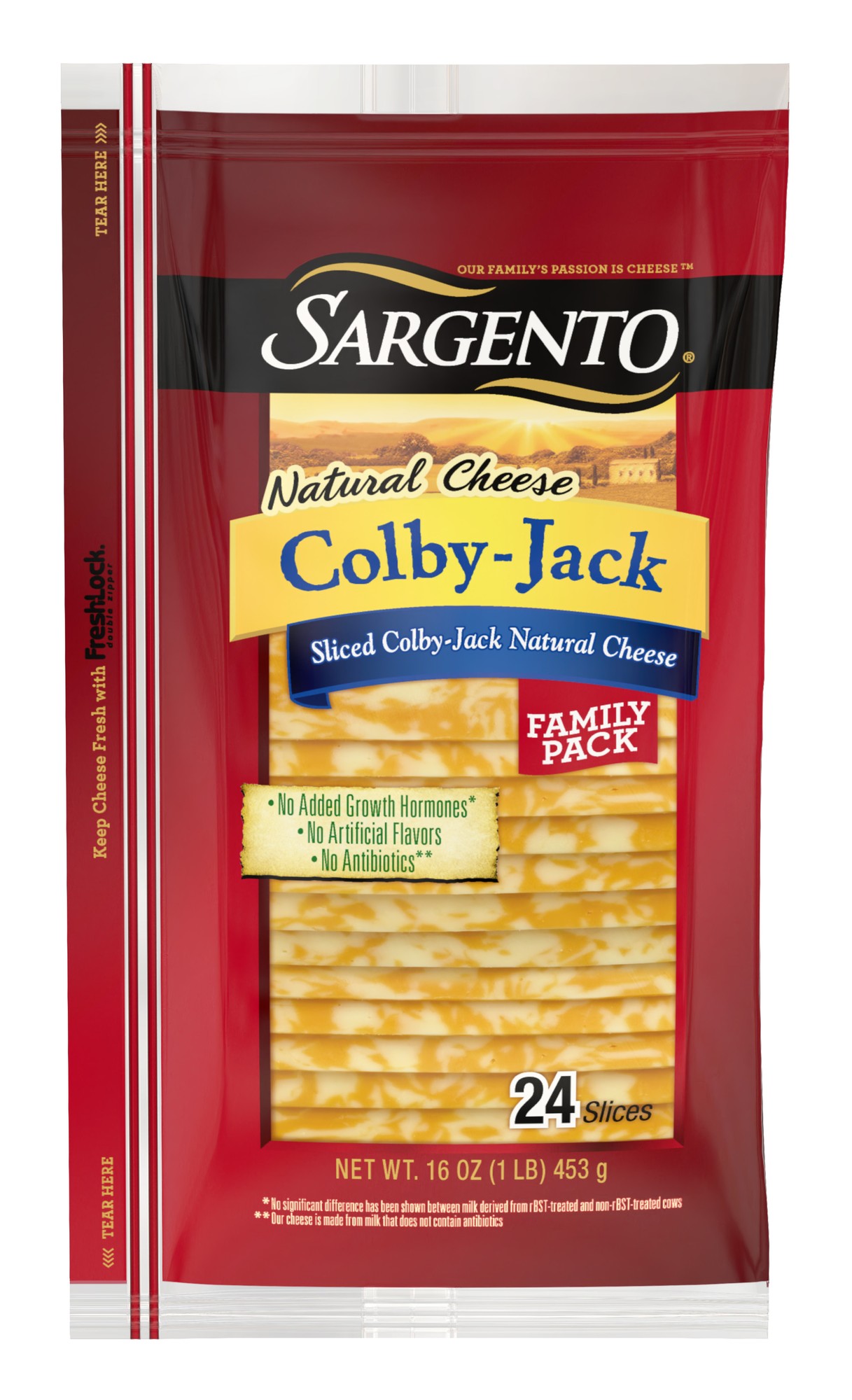 Sliced Colby Jack Natural Cheese