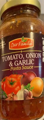 Chunky Tomato Onion & Garlic Pasta Sauce